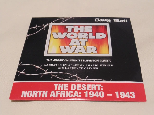 The World at War Desert: North Africa 1940 – 1943 – Region 2 Promo DVD – Used
