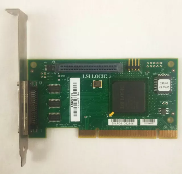 LSI Logic LSI20160 PCI SCSI Raid Controller Card L3-00037-02A