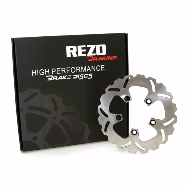 Rezo Wavy Stainless Rear Brake Rotor Disc fits Suzuki GSF 1200 N Bandit 96-05