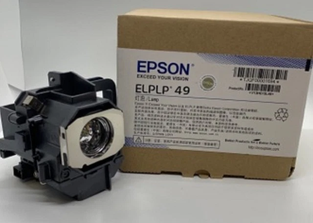 OEM Lamp & Housing for the Epson Home Cinema 6100 Projector -1 Year