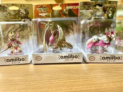 monster hunter rise amiibo set