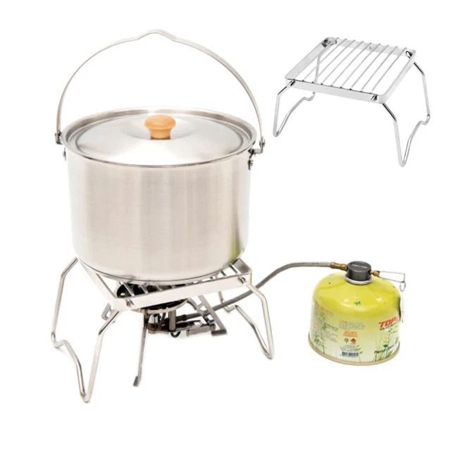 Tragbarer Grill Grill Klappbarer Grill aus Edelstahl Mini-Taschengrillwerkzeug