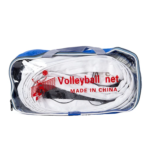 Standard Volleyball Net 9.5x1m with Portable Storage Bag Outdoor Indoor Beach ~~