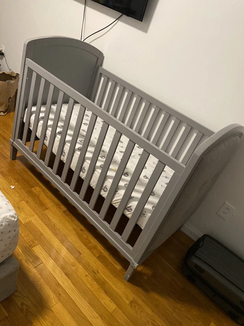 Baby Crib With Mattress - Baby Cradle