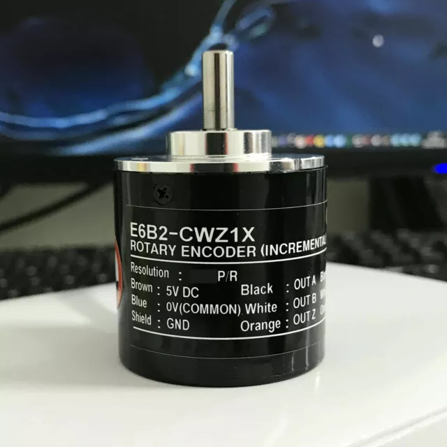 1x OMRON Incremental Rotary Encoder 10p~5000p/r E6B2-CWZ1X Differential Signal