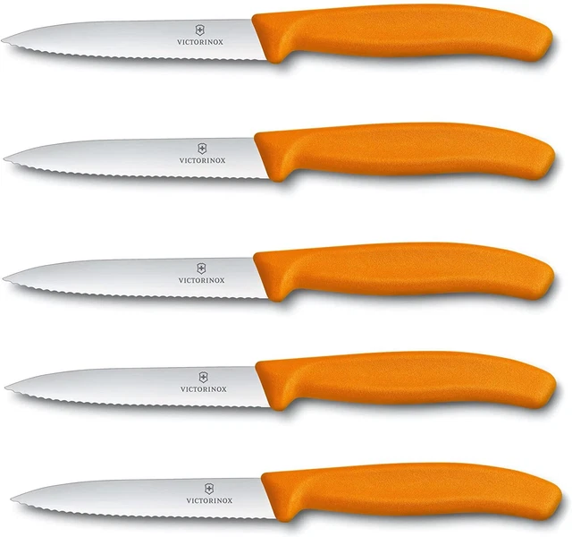 Victorinox Gemüsemesser Tomatenmesser Swiss Classic 10 cm mit Wellenschliff