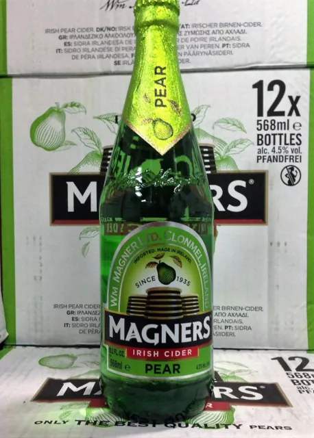 Magners Pera Irish Cider 4,5% 12x 0,568l - Bottiglia