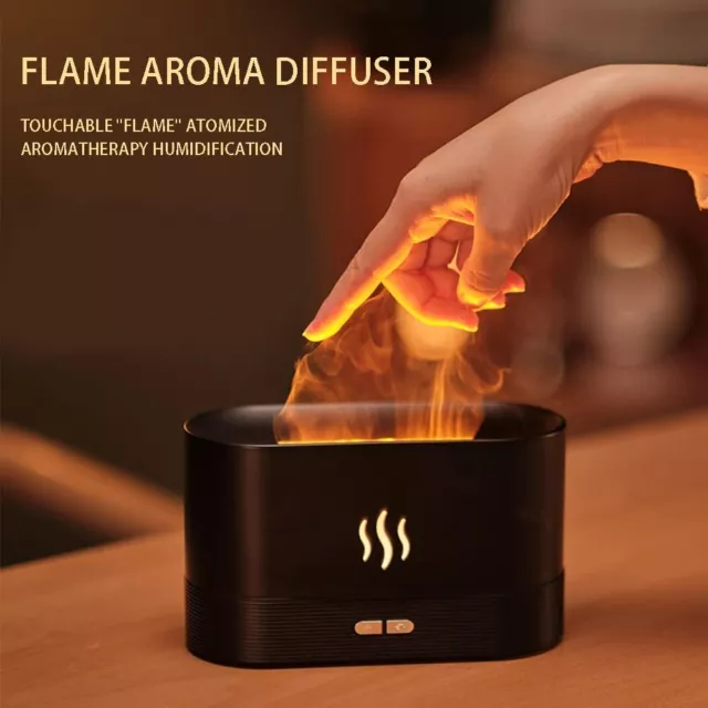 Diffusore di Aromi Umidificatore Aromaterapia Effetto legno Oli Essenziali 500ML