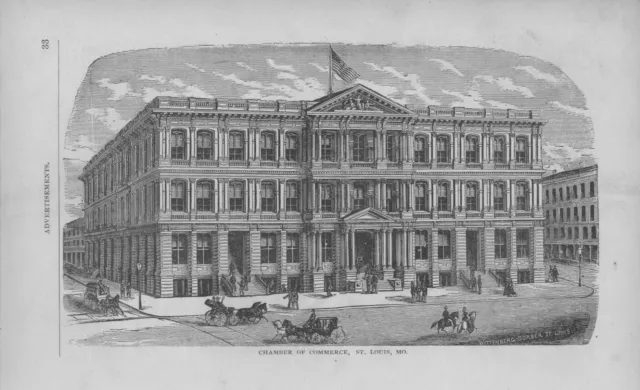 Chamber of Commerce  -  St. Louis, Mo. - 1877