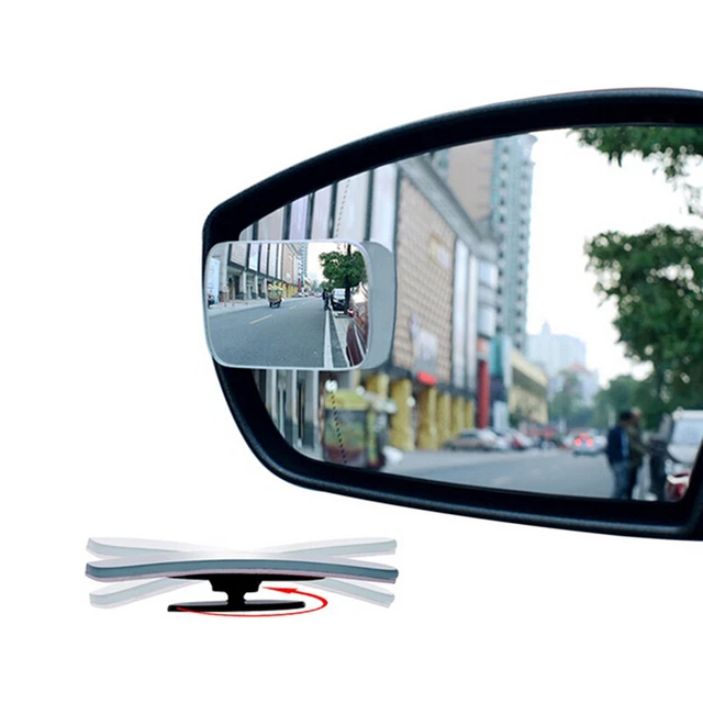2 Pcs Universal Adjustable Blind Spot Mirror Rear View Car Side 3m Adhesive for 2 Pcs Universal Adjustable Blind Spot Mirror Rear View Car Side 3m Adhesive for