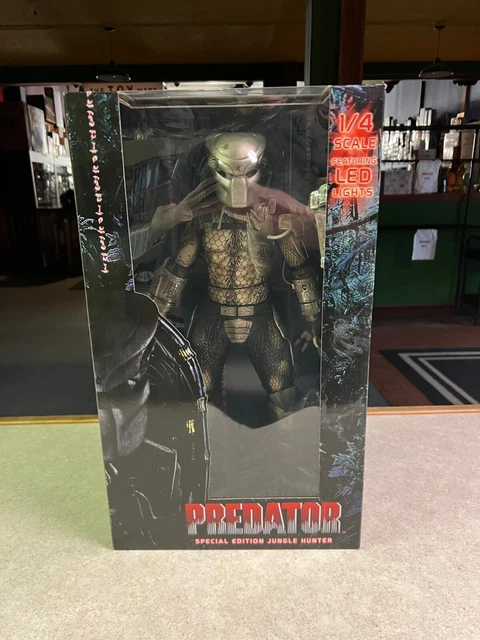 NECA 2015 Predator vs Aliens 1/4 Scale JUNGLE HUNTER PREDATOR  18" Figure NIP