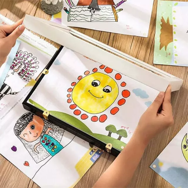 Children Art Frames Magnetic Front Open Changeable Kids Frametory for Poster Pho