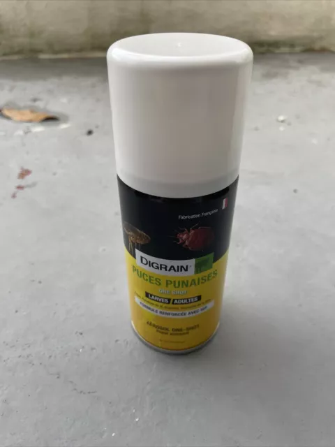 Digrain Aérosol Fumigènes Diffuseur Pour Punaise De Lit Puce Larves Ect…