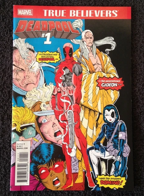 TRUE BELIEVERS DEADPOOL # 1 (Marvel Comic 2016) Reprints NEW MUTANTS #98 Liefeld