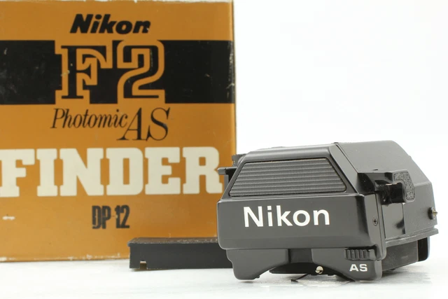 [Casi sin usar en caja] Buscador Nikon DP-12 para F2 AS Photomic F2AS de JAPÓN