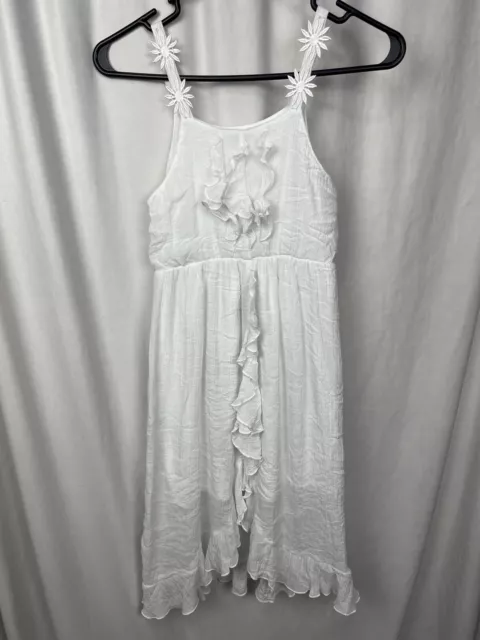 Disney Dress Girls Children's D-Signed Size 6 XS Beautiful White