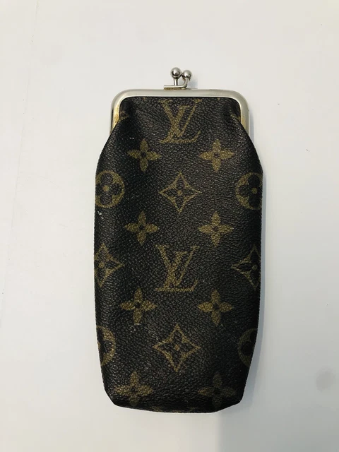 Louis Vuitton Vintage Saks French Co Kisslock Glasses Case Cigarette Coin Wallet