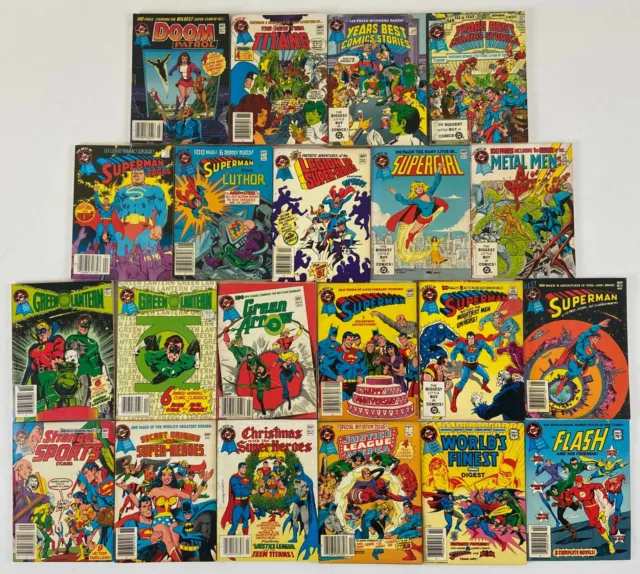 DC Blue Ribbon Digest Comic Collection 21pc Lot Superman Origins Green JLA