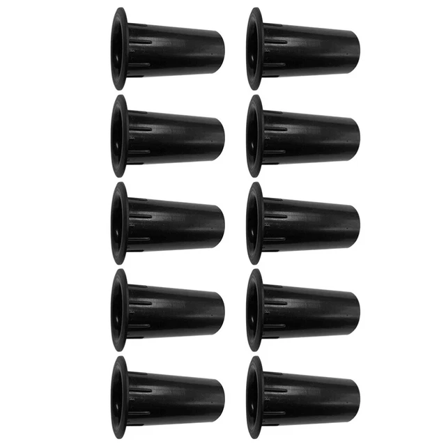 10pcs Plastique Woofer Box Port Tube Tube Tube de remplacement Exploitation du p