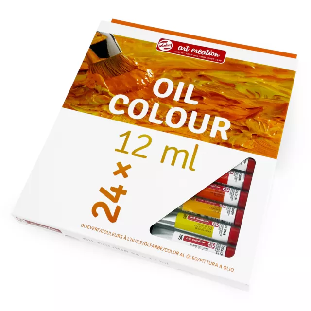 Royal Talens - Art Creation Oil Colour Paints Beginners Set - 24 x 12ml Tubes