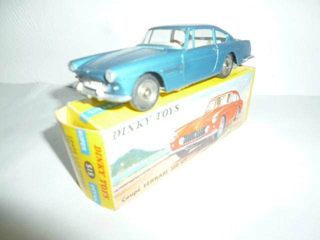 Dinky Toys 1:43 - Model car - Dinky Toys 515 Coupé Ferrari 250 GT Pininfarina in Original Box - 1960s - Made In France, Meccano - auction online