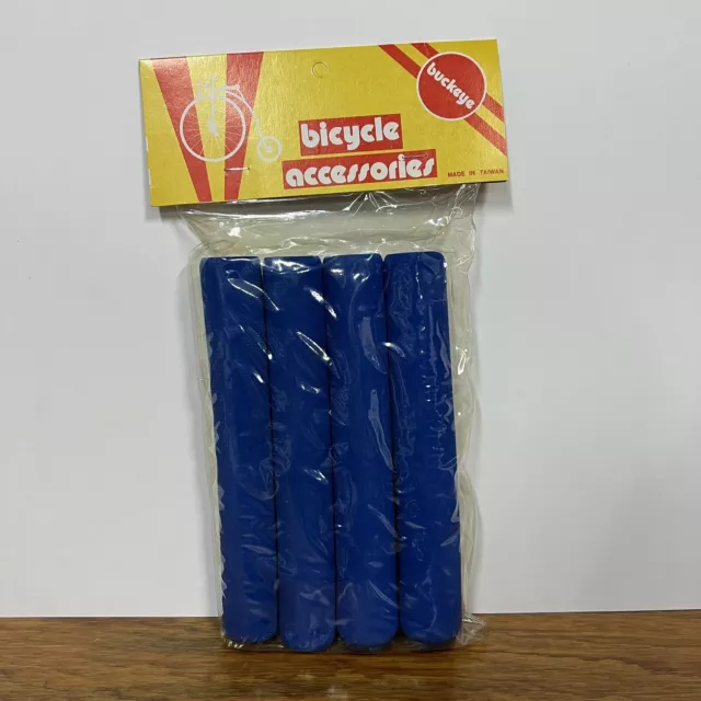 Bicycle Grips Blue Fits Schwinn Continental Suburban Road Bikes & Others New Bicycle Grips Blue Fits Schwinn Continental Suburban Road Bikes & Others New