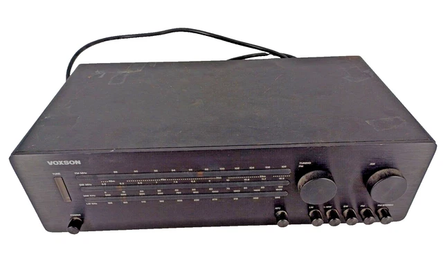Tuner Stéréo VOXSON R 303 - Vintage Chaîne HIFI - AM/FM - Noir