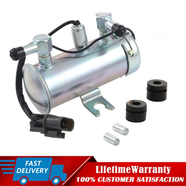 New 24V Electric Universal Petrol Diesel Fuel Pump Facet Silver Style Tractor