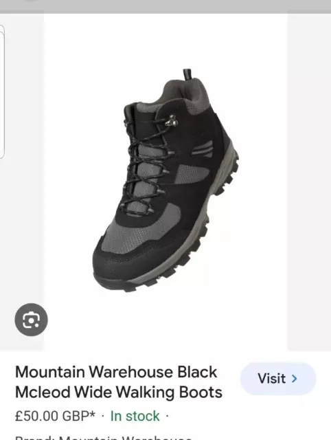 Damen Größe UK 7 Mountain Warehouse leicht Wandern Wanderweg Stiefel Schuh