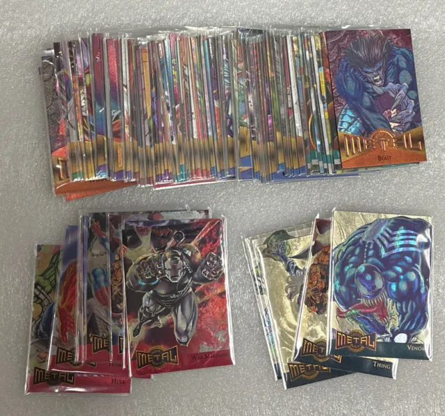 1995 Marvel Metal Cards by Skybox - Choose a Card & Complete Your Set !!!
