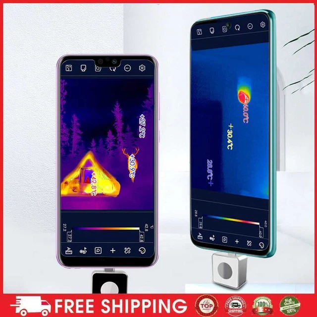 Plug-in per termocamera con risoluzione IR, 25 Hz (256x192)