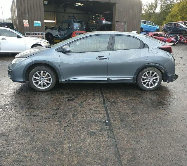 2015 Honda Civic 5 Porte Accensione A Benzina 1,8 L, Blocco Sterzo E Chiave