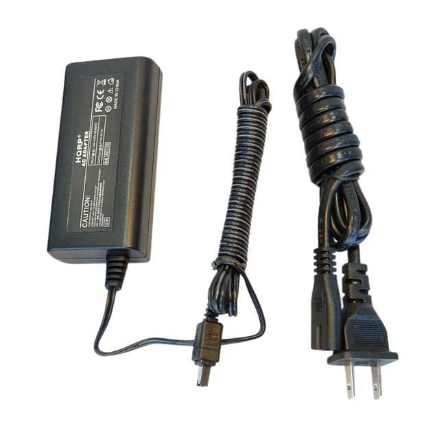 HQRP AC Adapter Charger for JVC Everio GZMG630AU GRSXM37U GZMG435HUS GRAXM18U