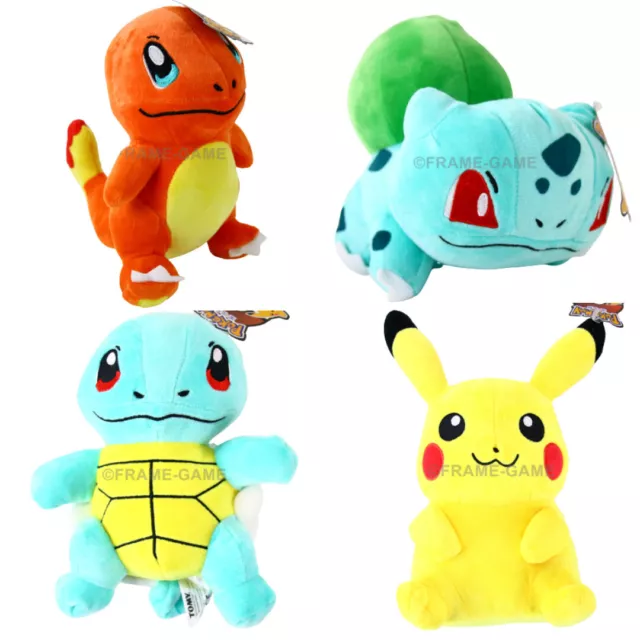 Starter Pokemon Kuscheltier Plüschtier Stofftier Plüsh Geschenk ca. 25cm Auswahl