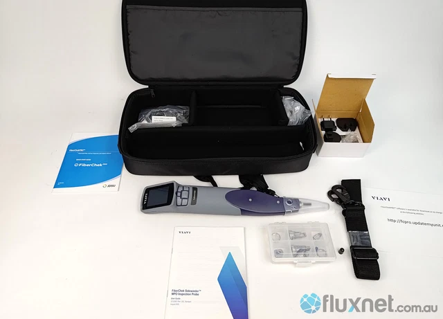 Viavi FiberChek Sidewinder Fibre Scope microscope w/ Autofocus