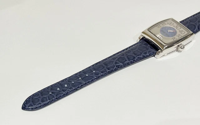 Taport Orologio Da Polso Quadrato Al Quarzo – Cinturino In Pelle Verde, 4 Cm, Regalo Per Appassionati Di Moto