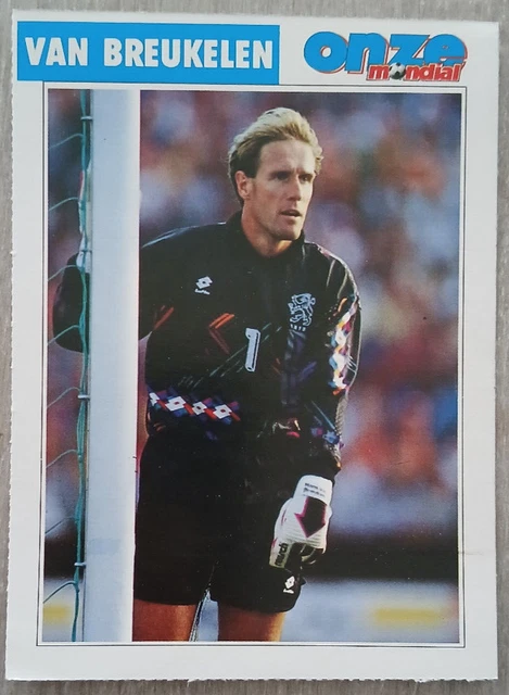 Frank RIJKAARD Rookie Kaart – Netherland – Onze Mondial 1993 / 94