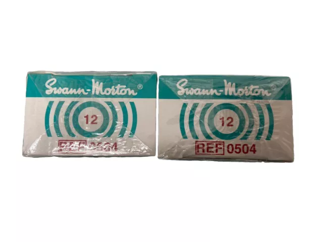 Swann Morton Disposables Style 12 REF 0504 2 Boxes Of 10