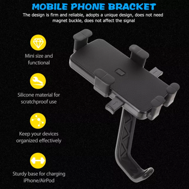 Mobile Phone Holder Car Phone Bracket Car Dash Phone Stand Phone Stand Car