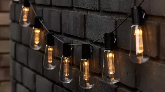 GloBrite Vintage Edison Solar Bulb Light