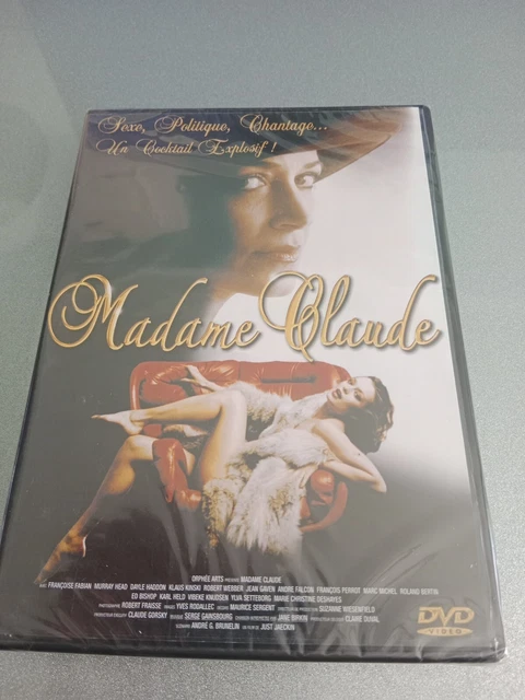 MADAME CLAUDE ... DVD NEUF FRANÇOISE Fabian...Murray Head Klaus Kinski ..RARE!!