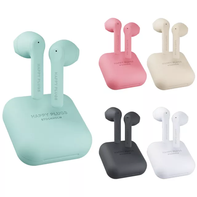 Auriculares internos Happy Plugs Air1 GO verdaderos inalámbricos Bluetooth