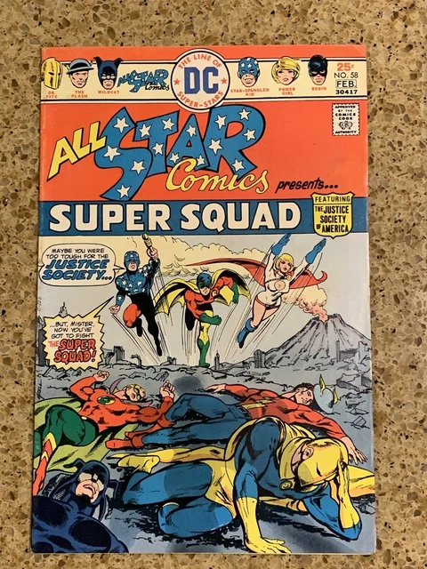 All Star Comics #58 DC Comics first appearance Power Girl