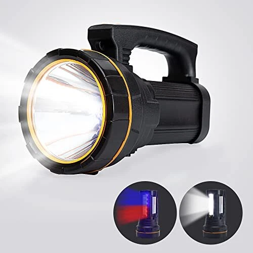 MAYTHANK Most Powerful Handheld LED Torch Light Super Bright Rechargeable Large