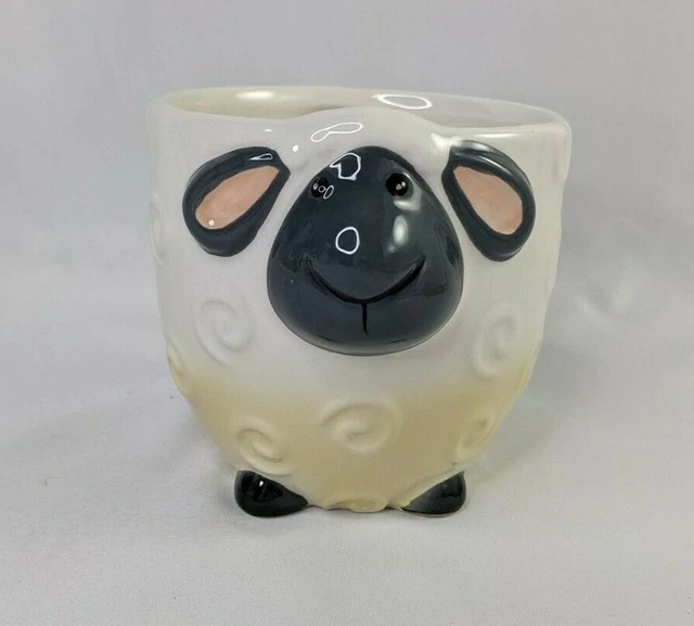 Pier 1 Imports Sheep Lamb Coffee Cup Mug