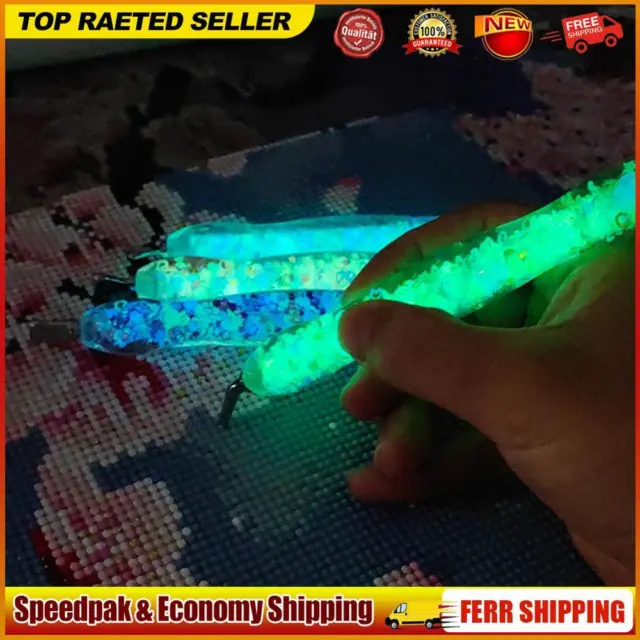 Resin Diamond Art Pen Detachable Luminous Durable for Handmade Accessories Kits