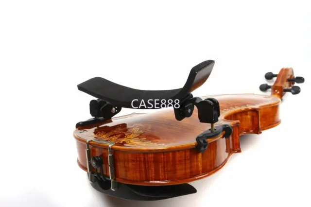 Violin Shoulder Rest For 1/4 1/2 Violin Adjustable Height Rotated Angle 2024 NEW