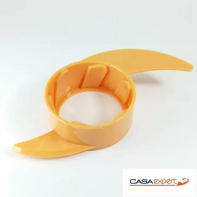 Poche à douille réutilisable en silicone orange 40 cm - Alice Délice