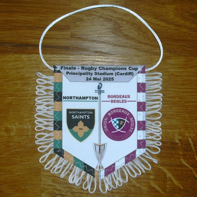 EQUIPE DE FRANCE de RUGBY - Fanion en tissu, neuf EUR 16,00 - FR