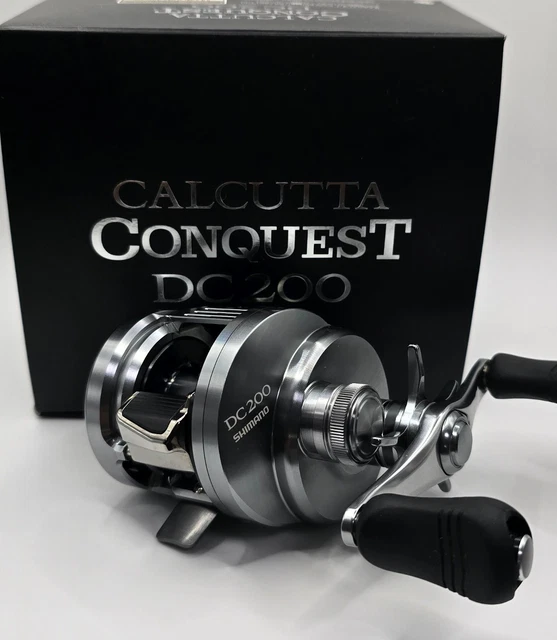 SHIMANO - C ALCUTTA CONQUEST DC200 美品　ハン シマノ 19 カルカッタ DC 200 RIGHT / ベイトリール 右ハンドル